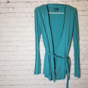 The north face medium wrap cardigan